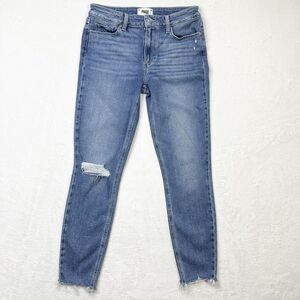 PAIGE Blue Ankle & Cropped Jeans